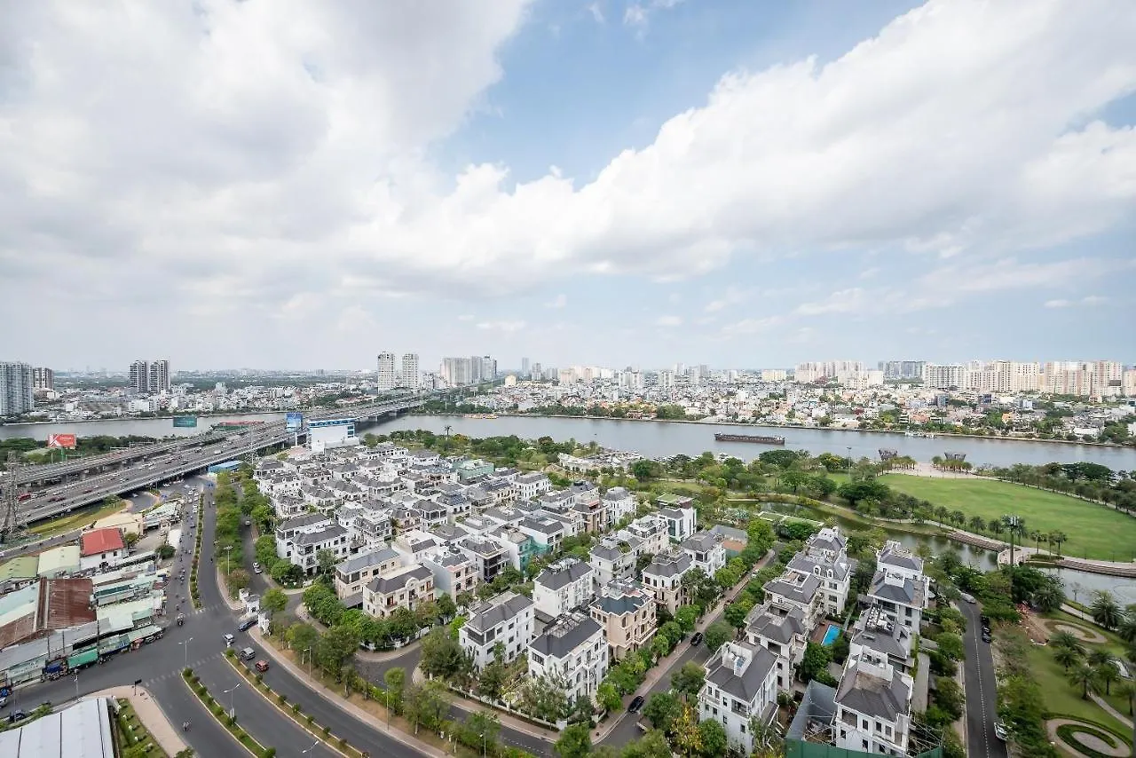 Apartmán Landmark 81 Residence - Vinhomes Central Park Ho Či Minovo Město Vietnam